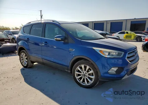 2017 Ford Escape Titanium из США, поврежденный, VIN 1FMCU0JD2HUA31821